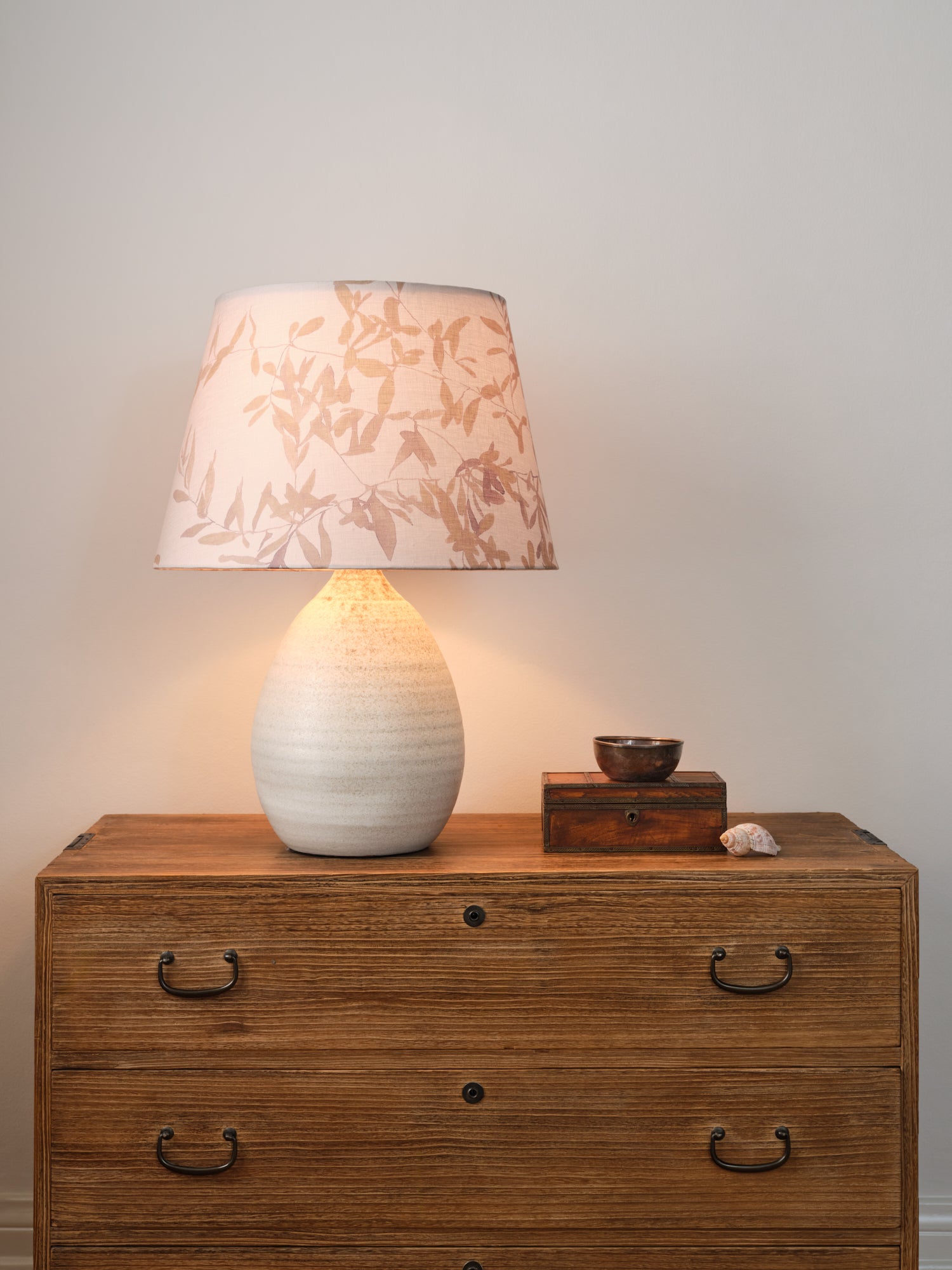 Olives Lampshade - Wheat - Large