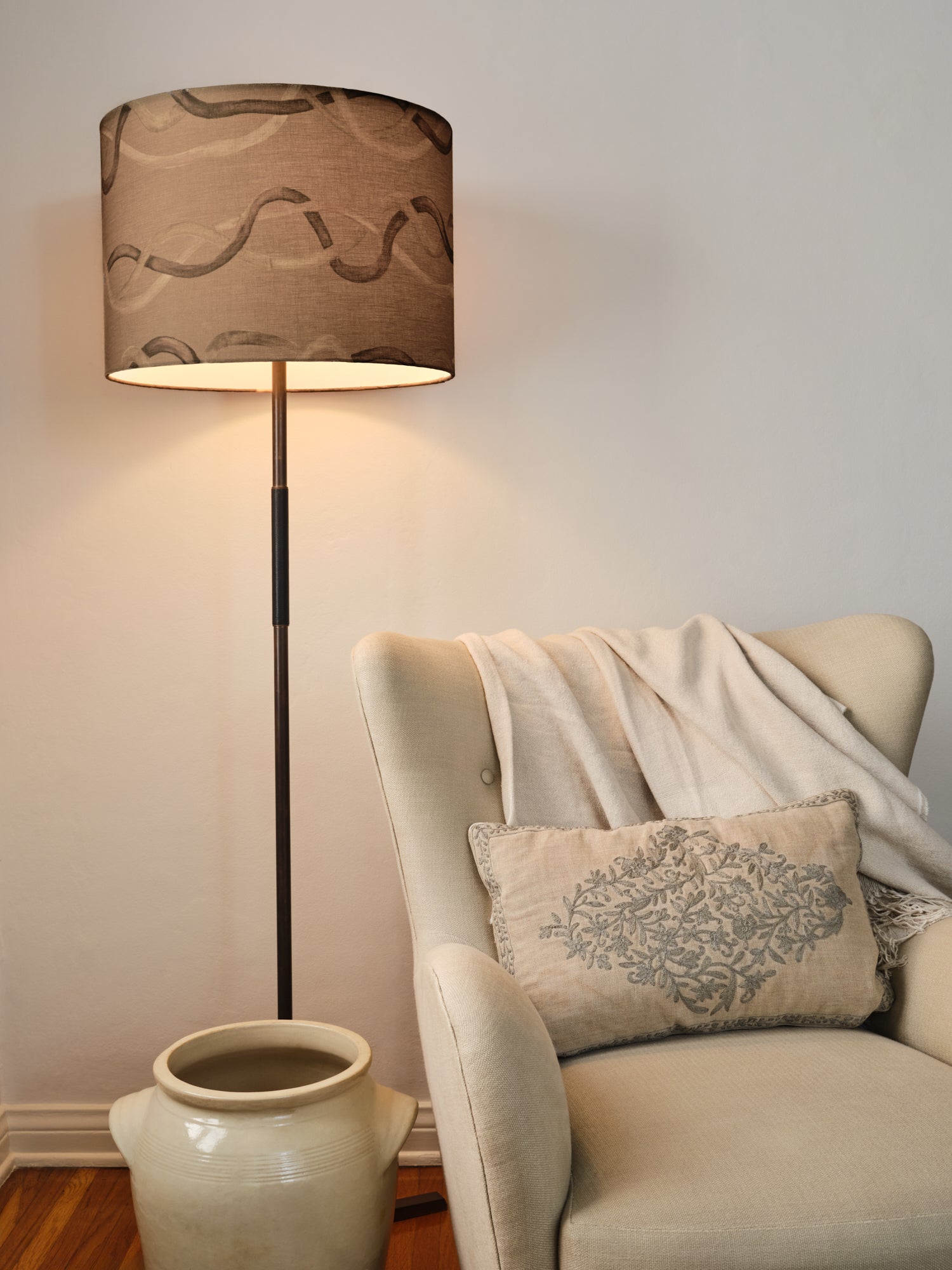 Vines Lampshade - Cognac - XLarge